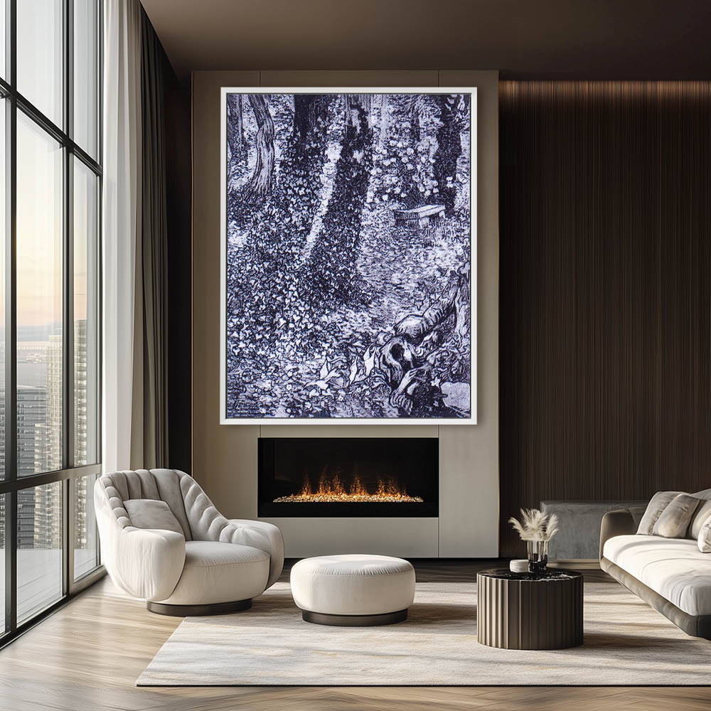 A Corner in the Garden of Saint Paul Hospital - Image 4