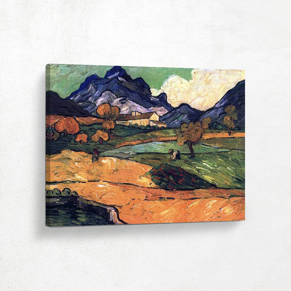 Le Mont Gaussier with the Mas de Saint Paul