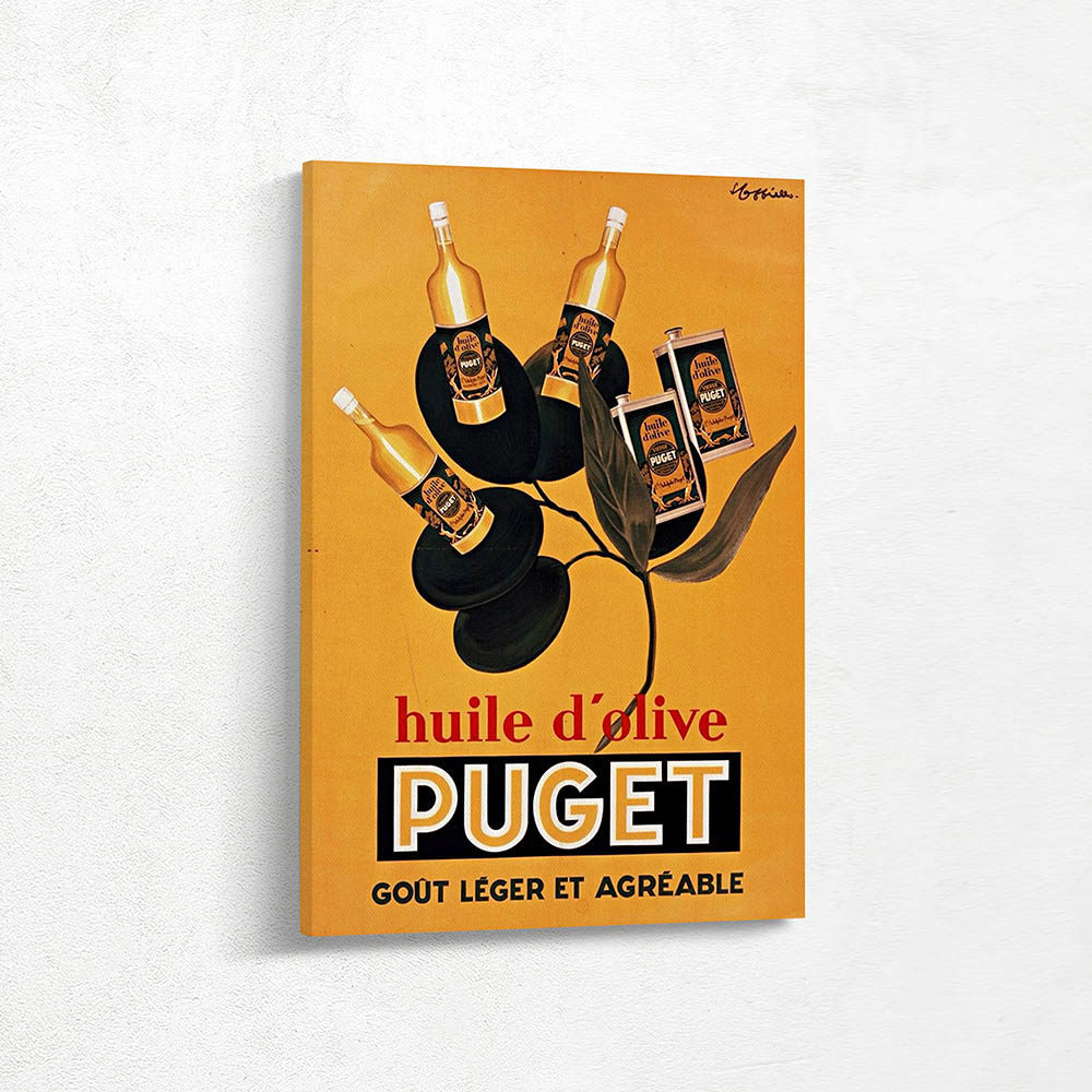 Olive Oil Advertising Poster