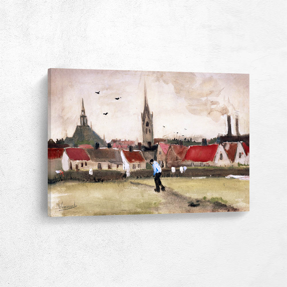 View of The Hague with Nieuwe Kerk