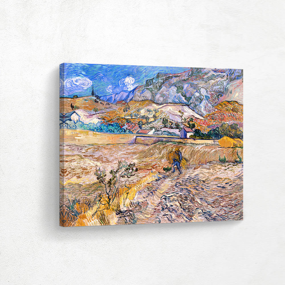 Enclosed Field with Peasant