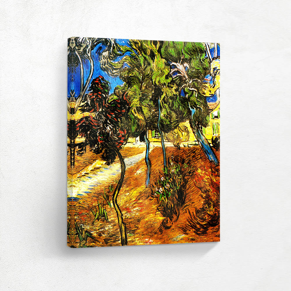 Trees in the Garden of Saint Paul Hospital