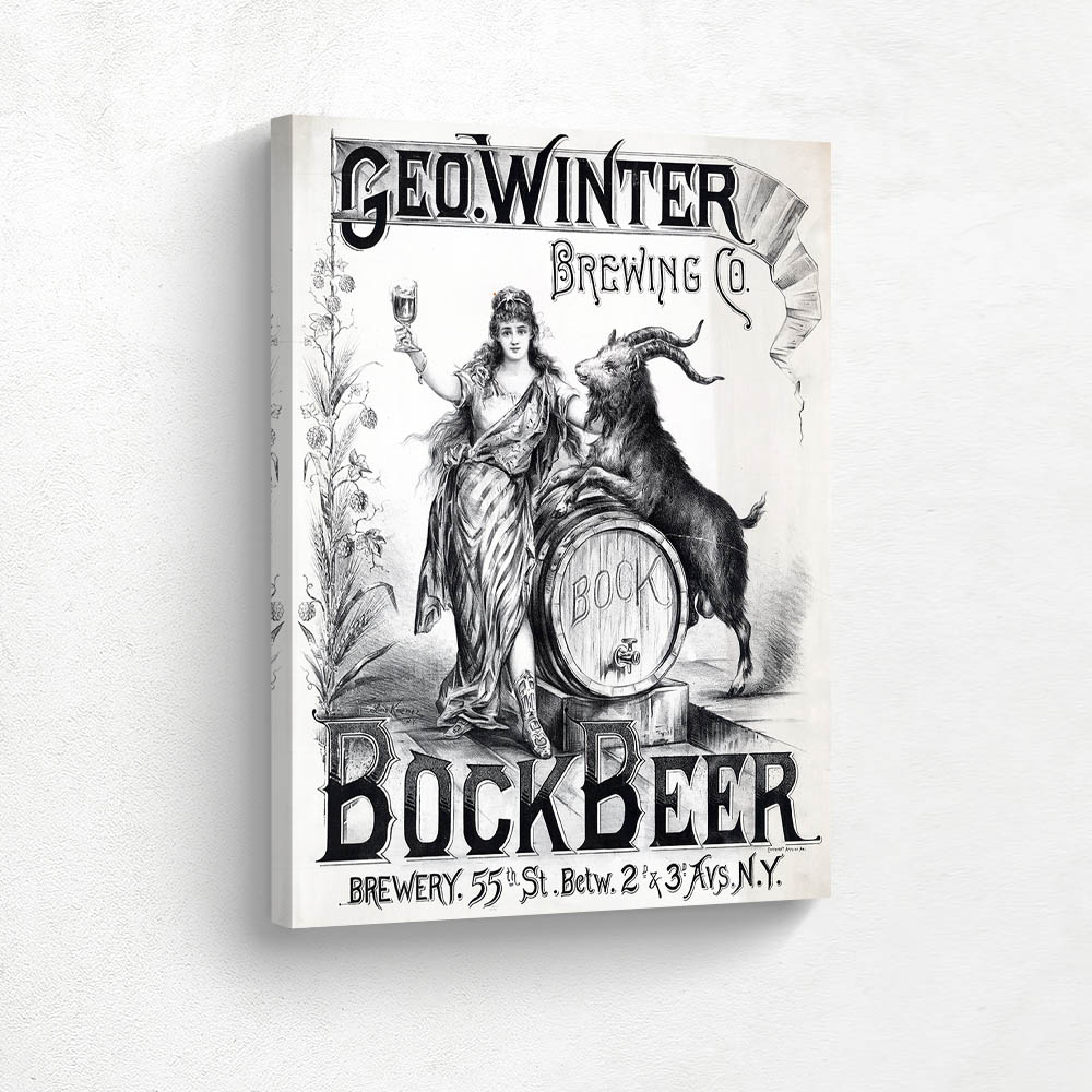 Bock Beer Geo. Winter Brewing Co