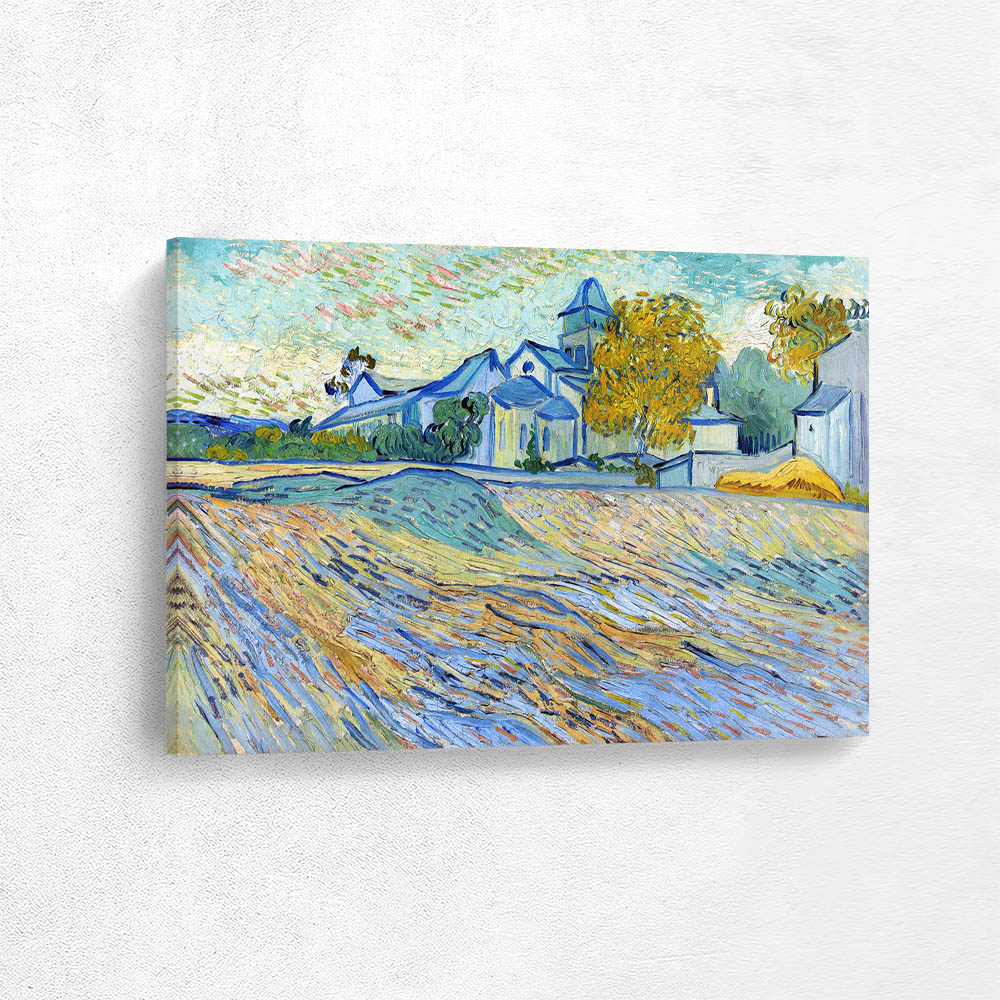 View of the Asylum and Chapel of Saint Remy