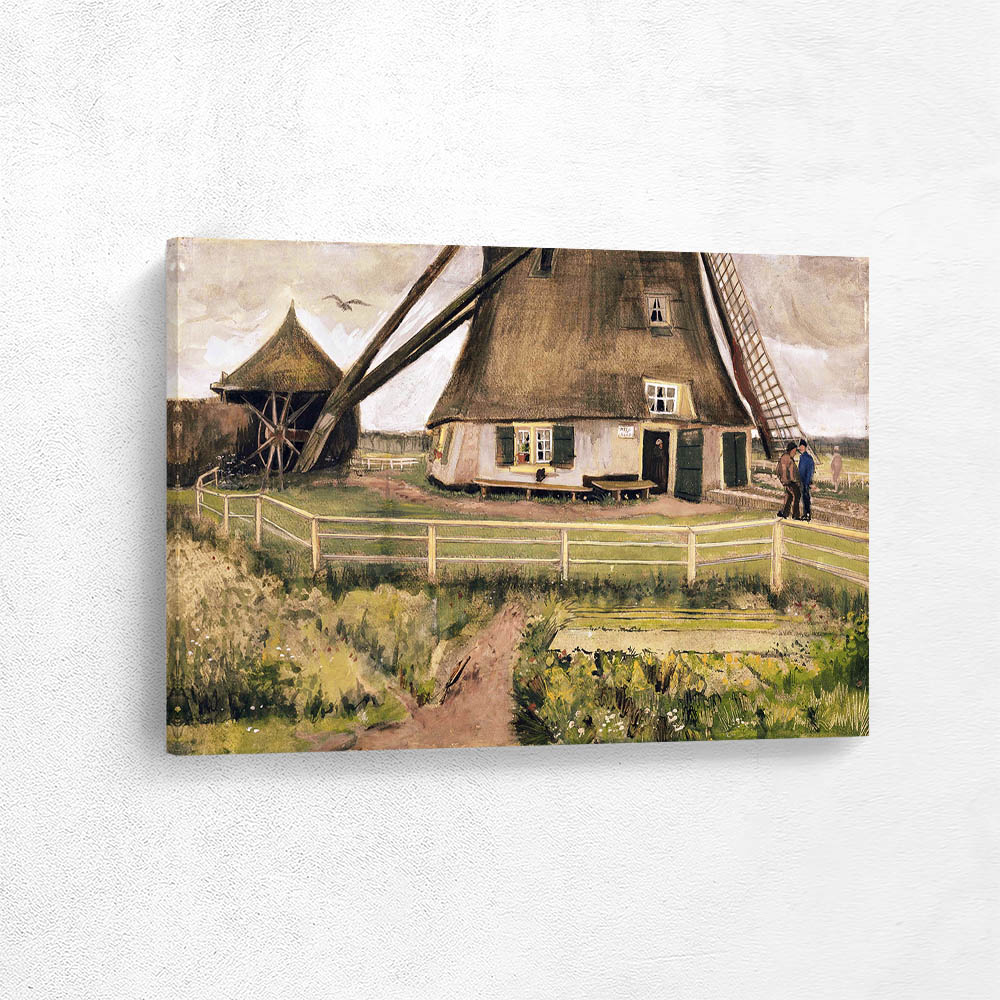 The Laakmolen near The Hague by The Windmill