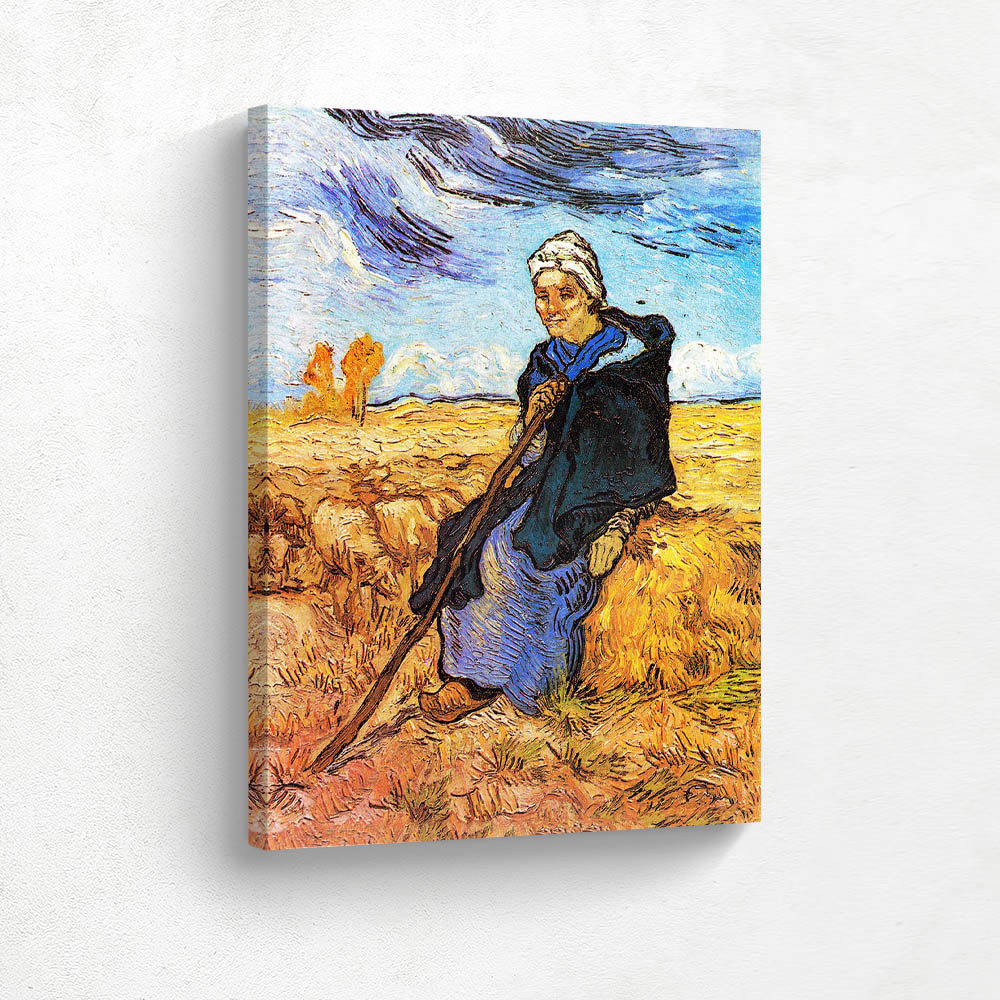 The Shepherdess after Millet