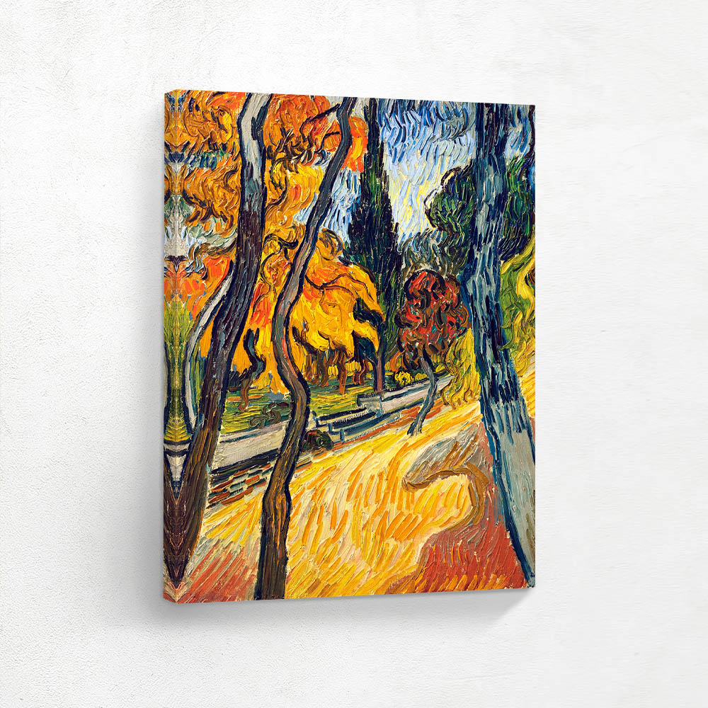 Trees in the Garden of Saint Paul Hospital