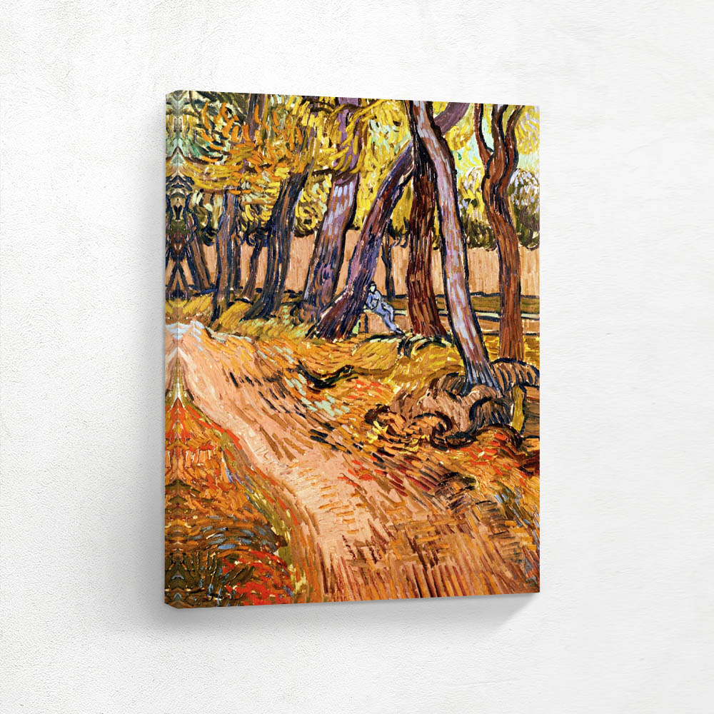 The Garden of Saint Paul Hospital with Figure