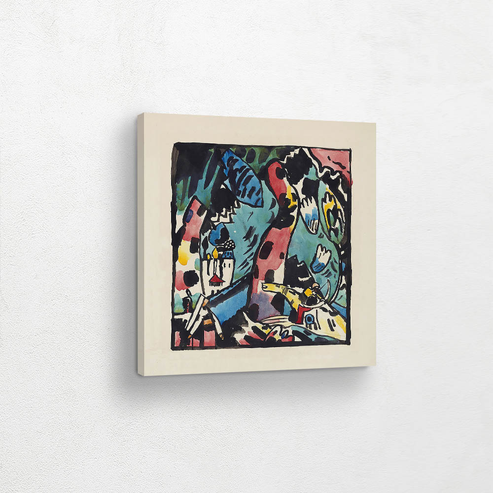 Design for the color woodcut ‘Archer’
