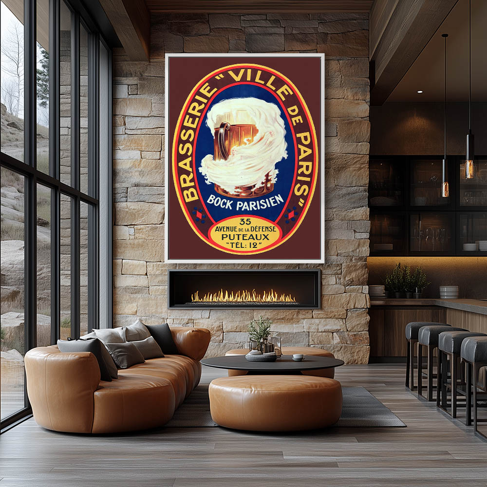 Ville De Paris Brasserie Poster - Image 4