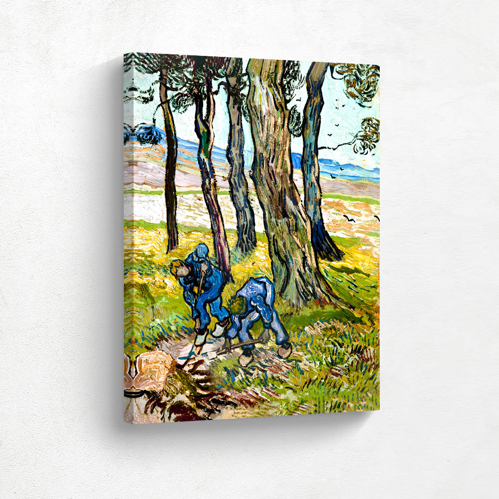 Two Diggers among Trees
