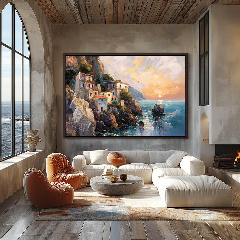 Fragmented Horizons Coastal Dreams - Image 3