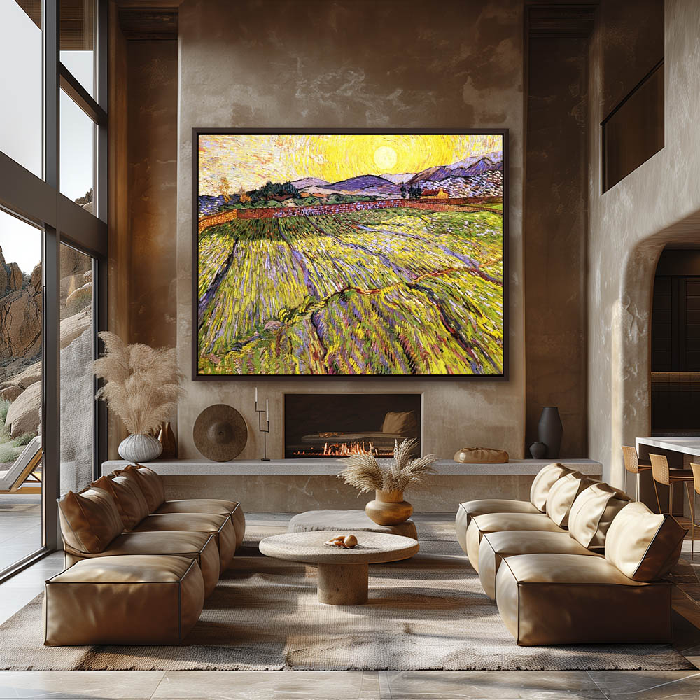 Enclosed Field with Rising Sun - Image 3