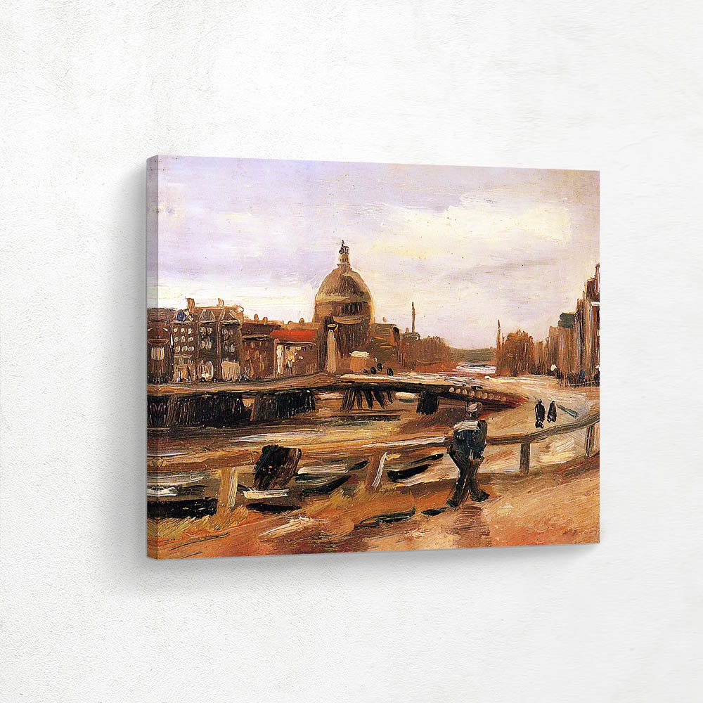 The View of Amsterdam from Central Station