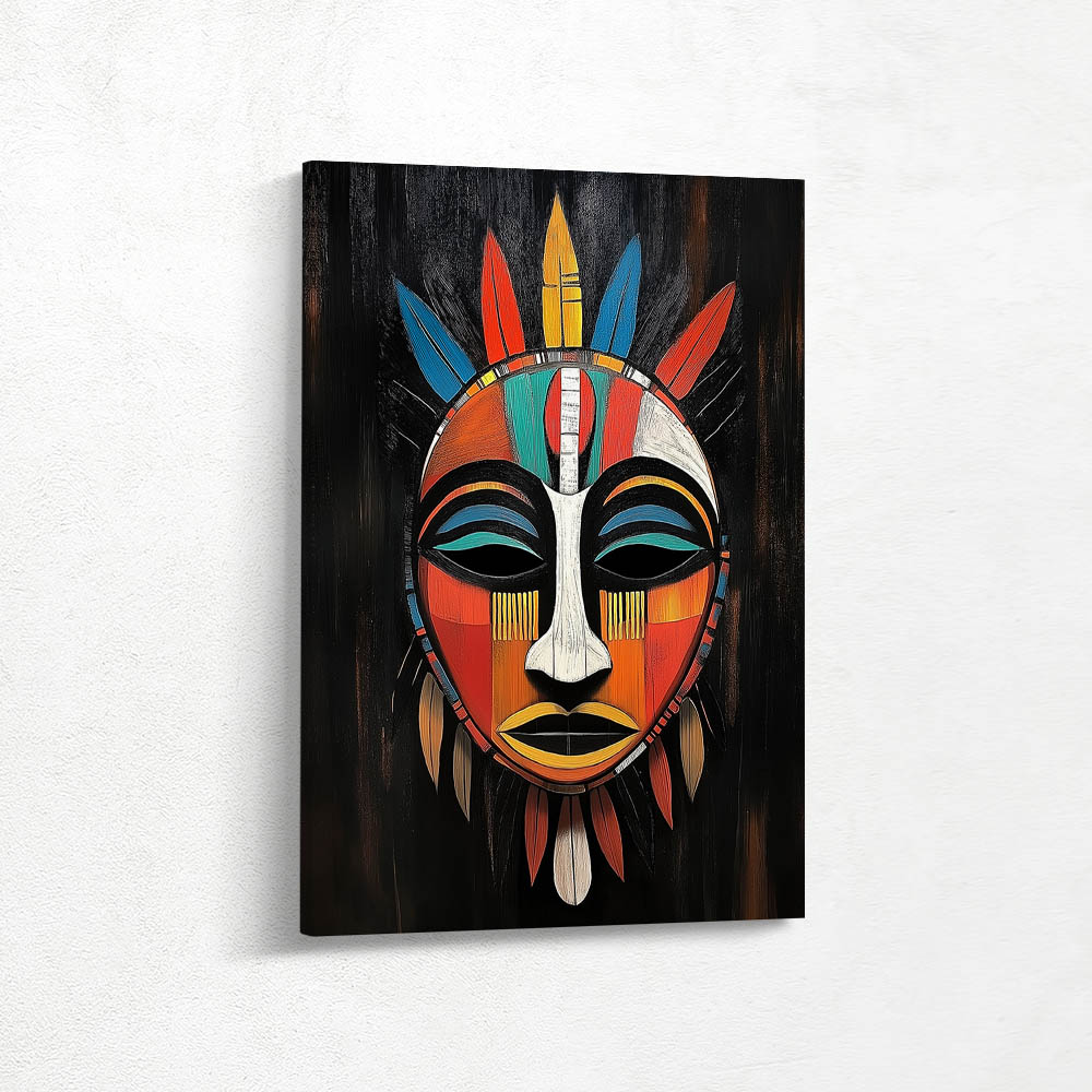 Spirit Dance in Colors Mask