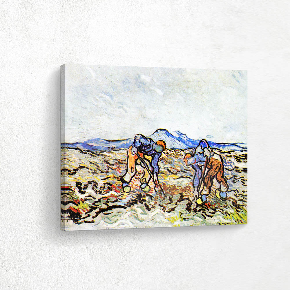 Peasants Lifting Potatoes