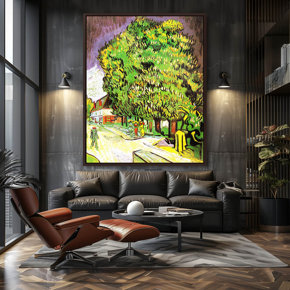 Chestnut Trees in Blossom - Image 3