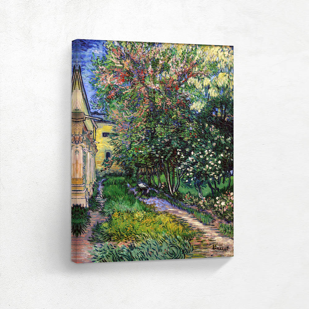 The Garden at the Asylum at Saint Remy