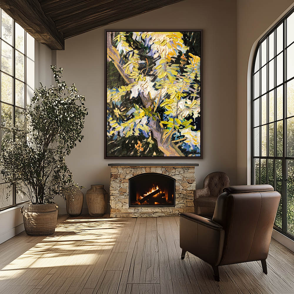 Blossoming Acacia Branches - Image 3