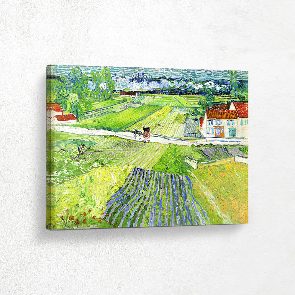 Landscape with a Carriage and a Train