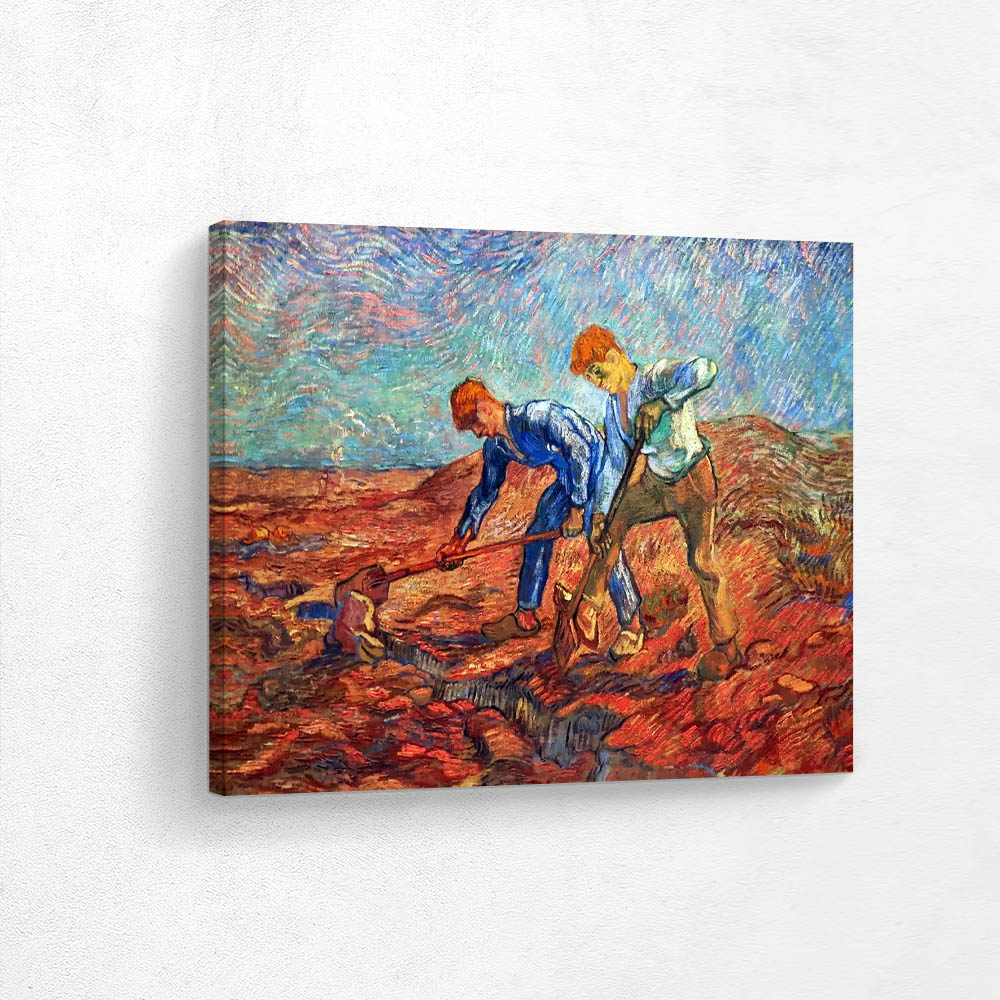 Two Digging Peasant