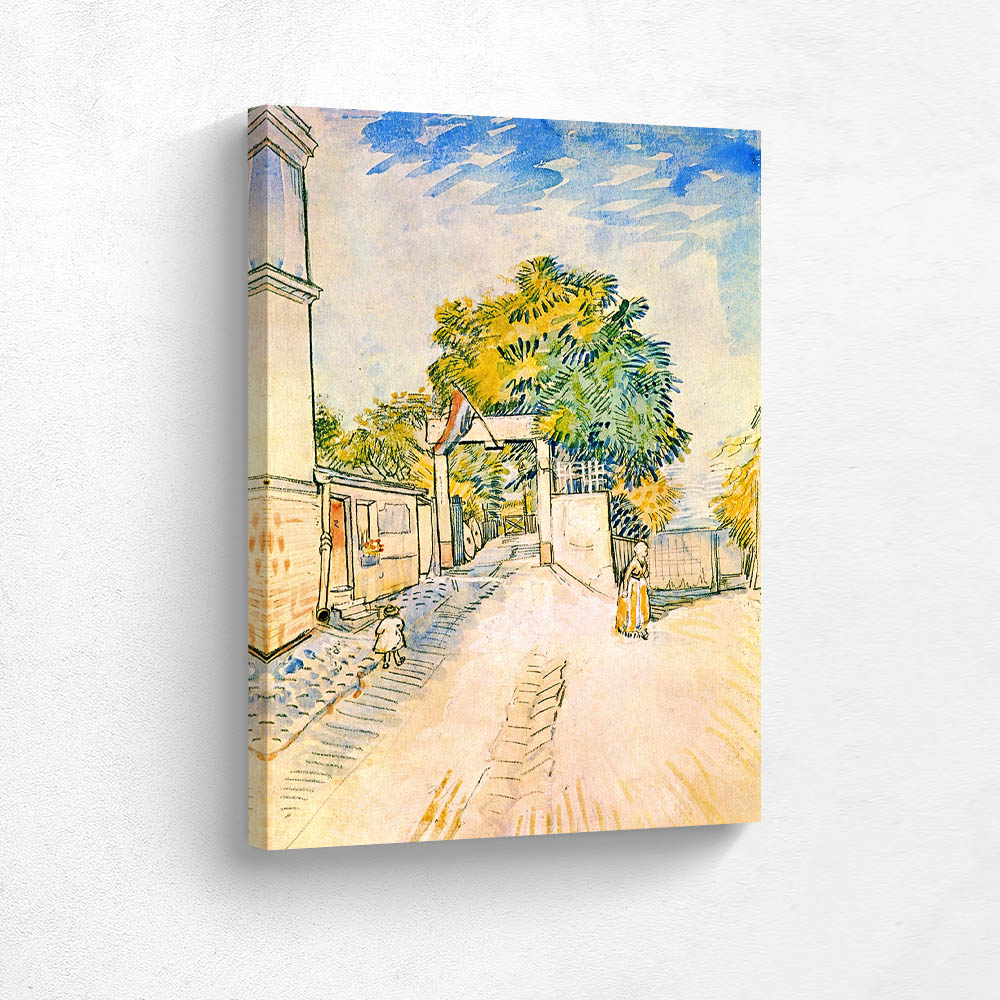 Entrance to the Moulin de la Galette