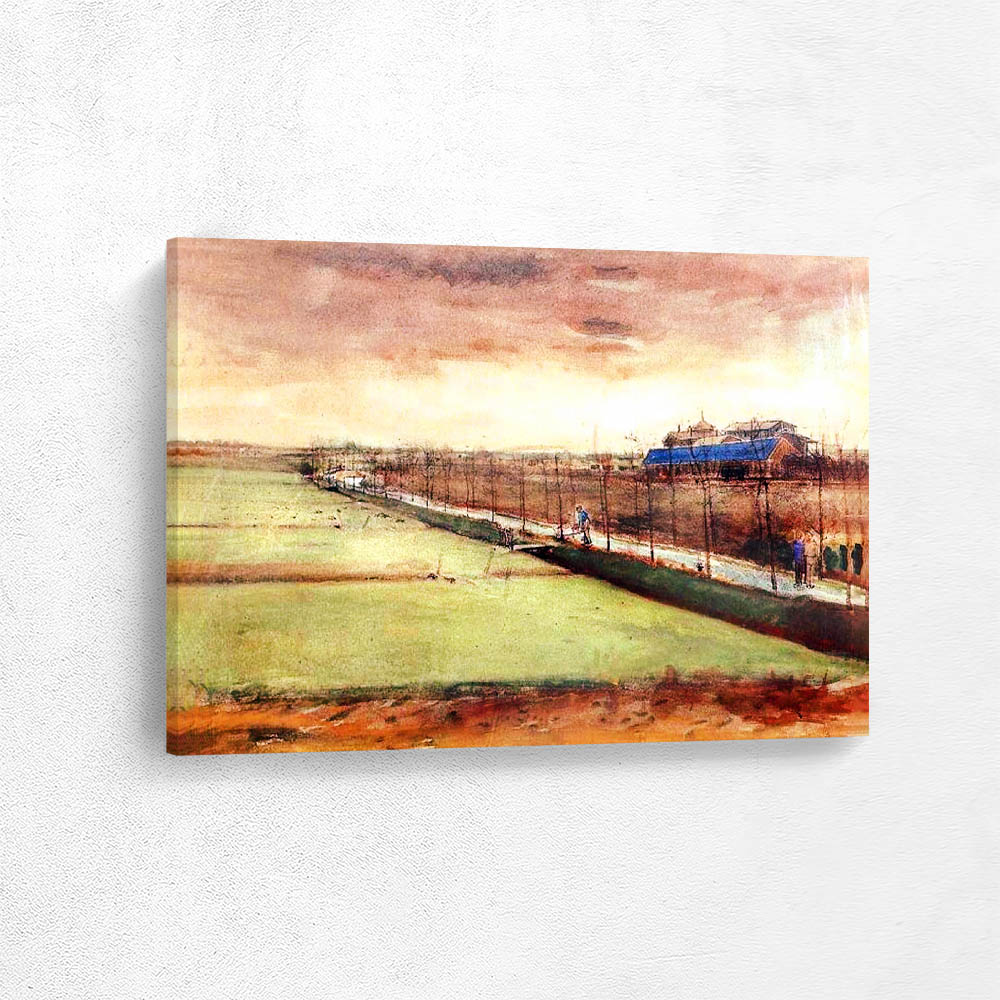 Meadows near Rijswijk and the Schenkweg