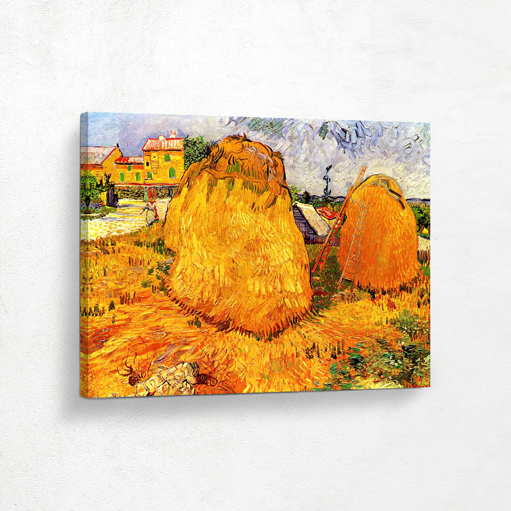 Wheat Stacks in Provence