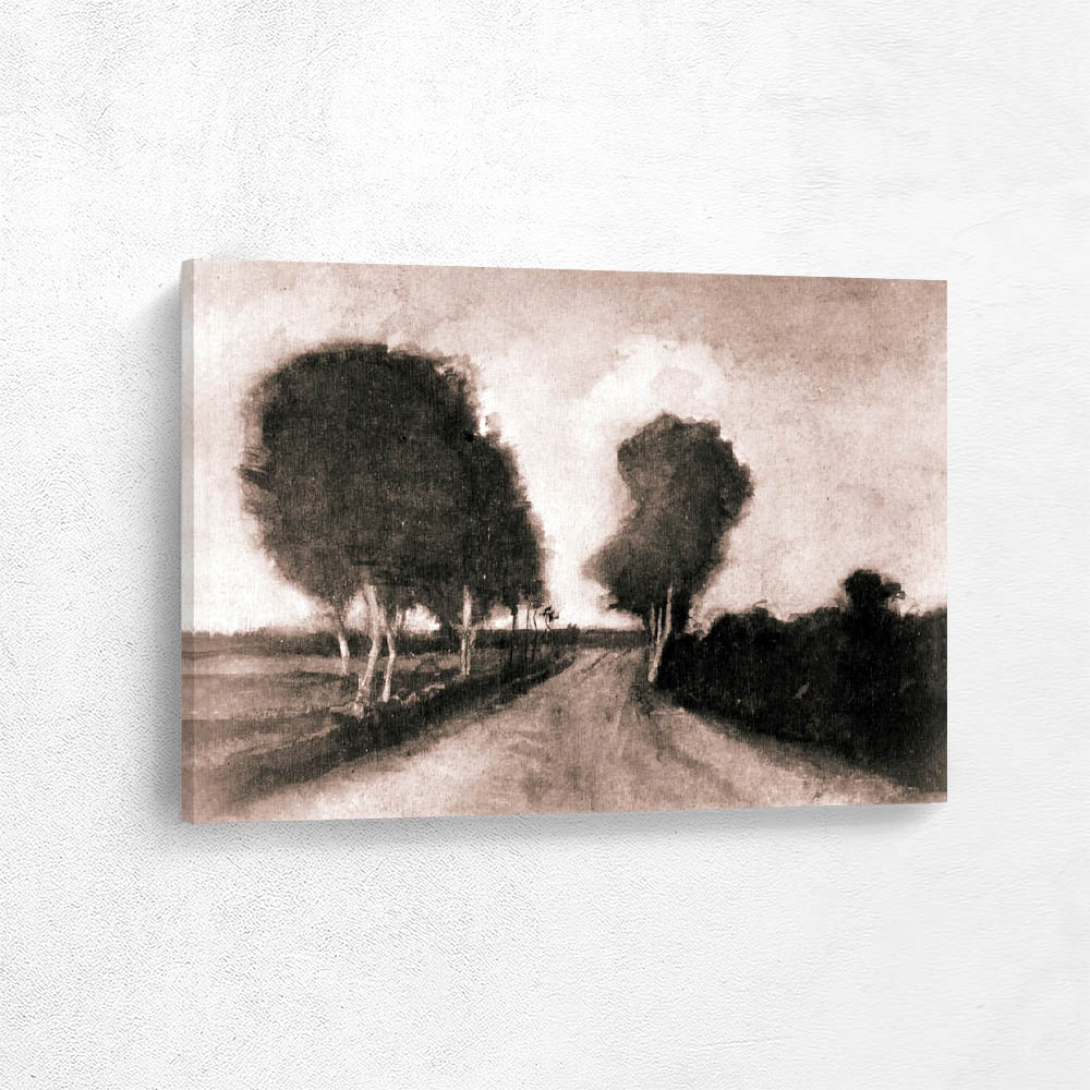 Country Lane with Trees