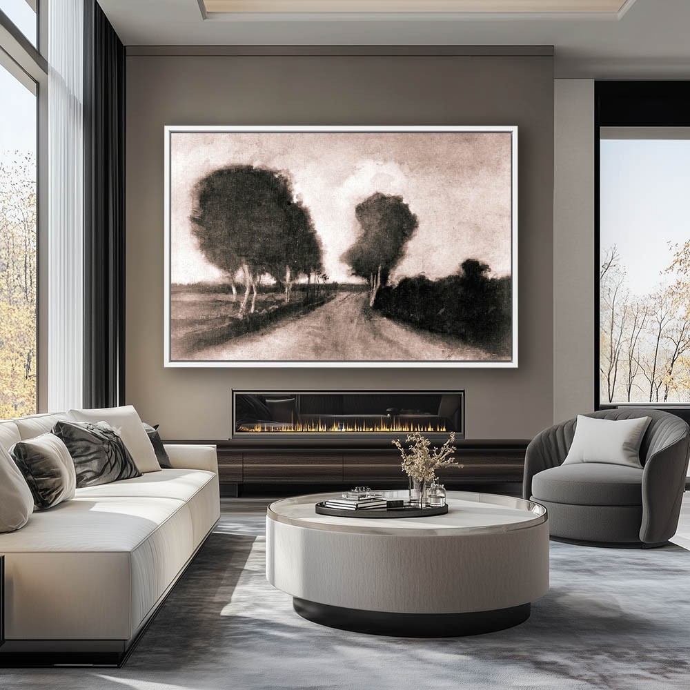 Country Lane with Trees - Image 4