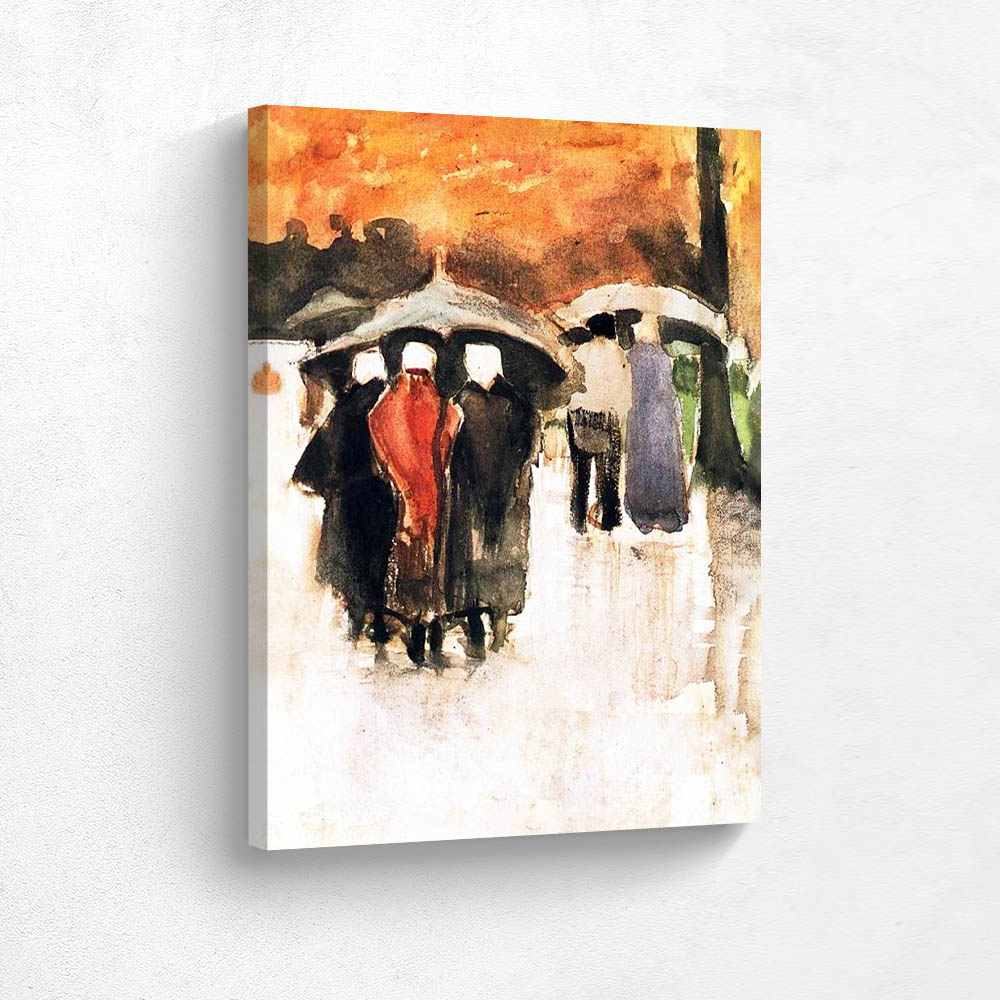 Scheveningen Women and Other Under Umberellas