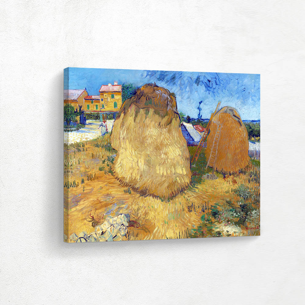 Haystacks in Provence