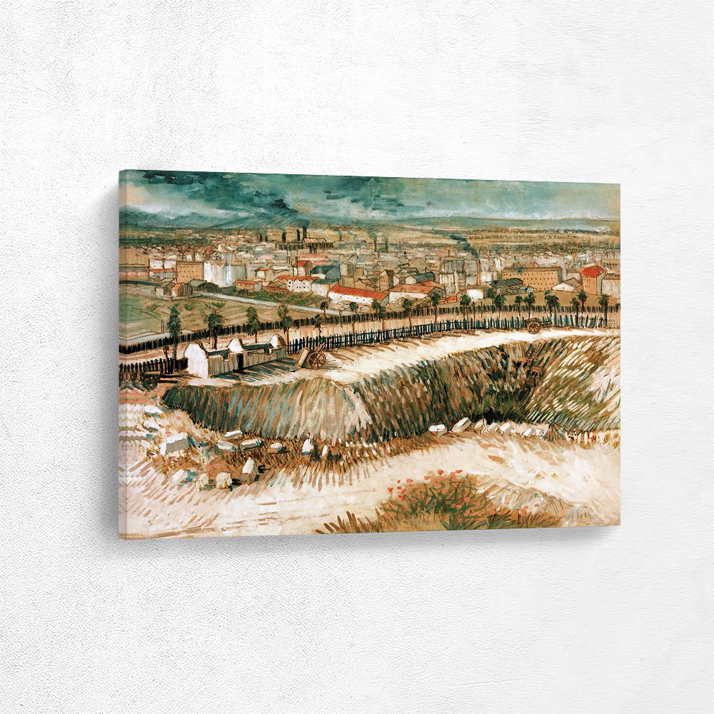 Outskirts of Paris near Montmartre