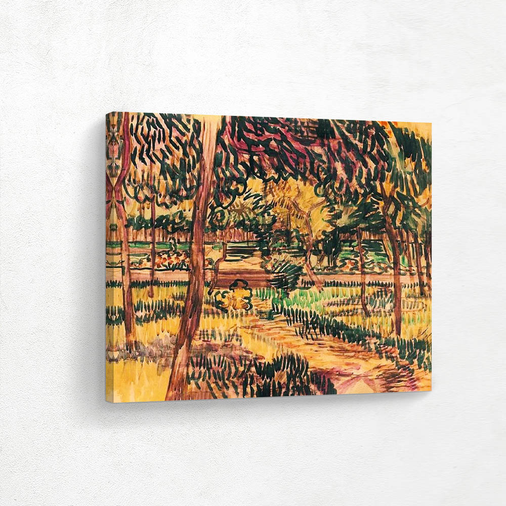 Trees in the Garden of the Asylum