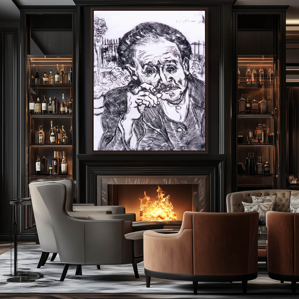 Portrait of a Doctor with a Pipe - Image 3