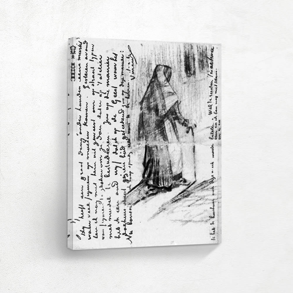 Old Woman Seen From Behind