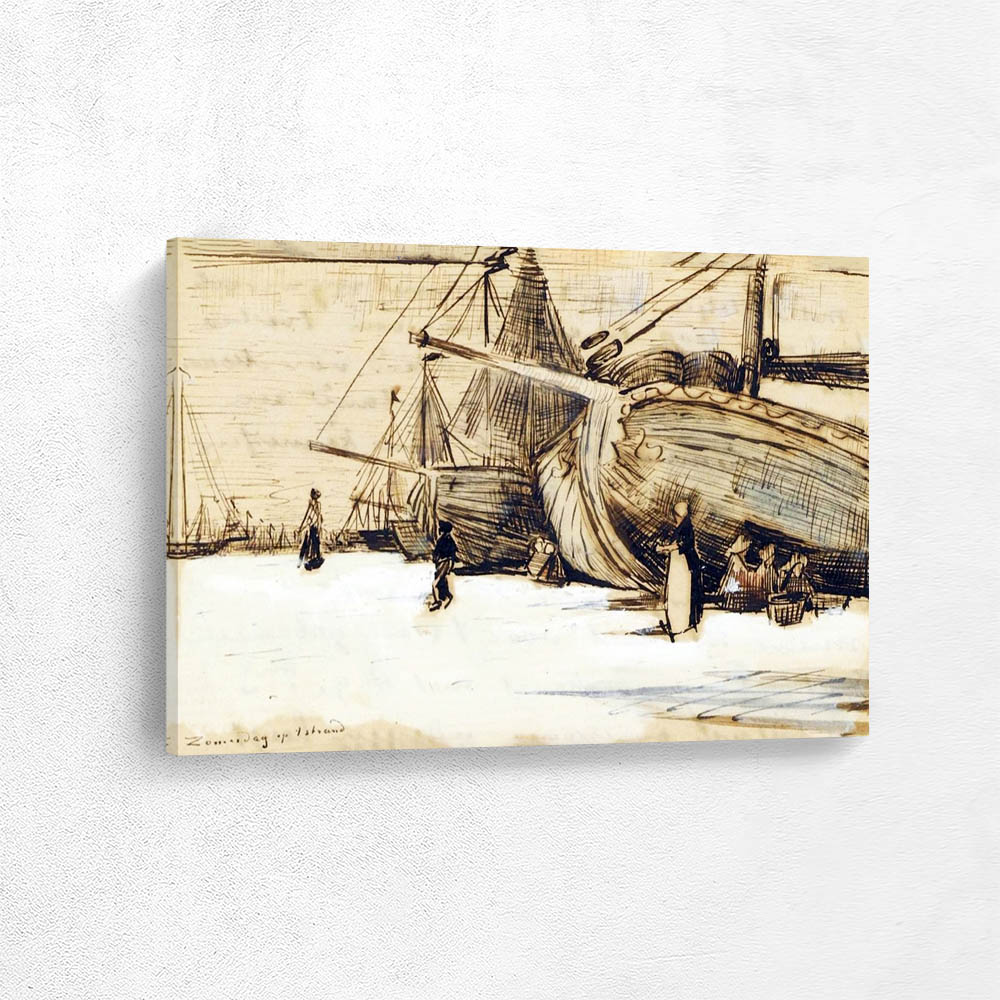 Fishing Boats on the Beach