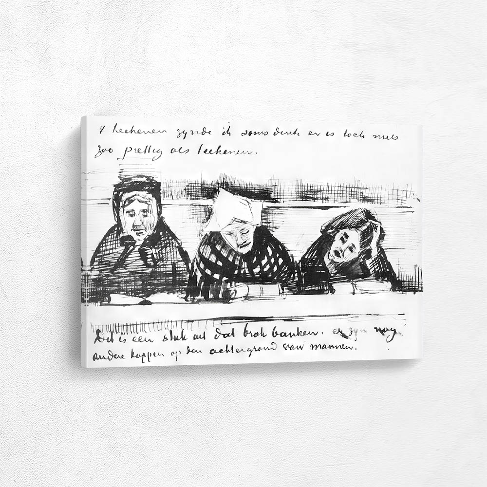 Church Pew with Worshippers