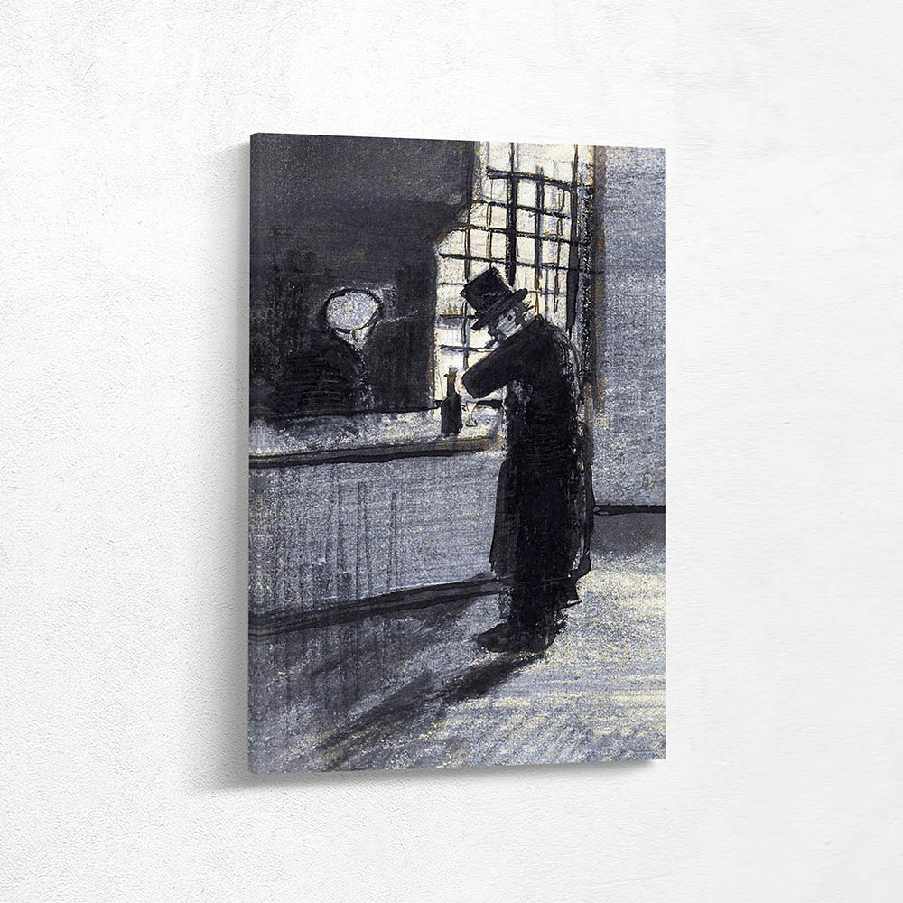 Man in a Village Inn