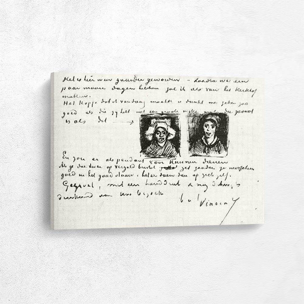 Peasant Woman Two Heads