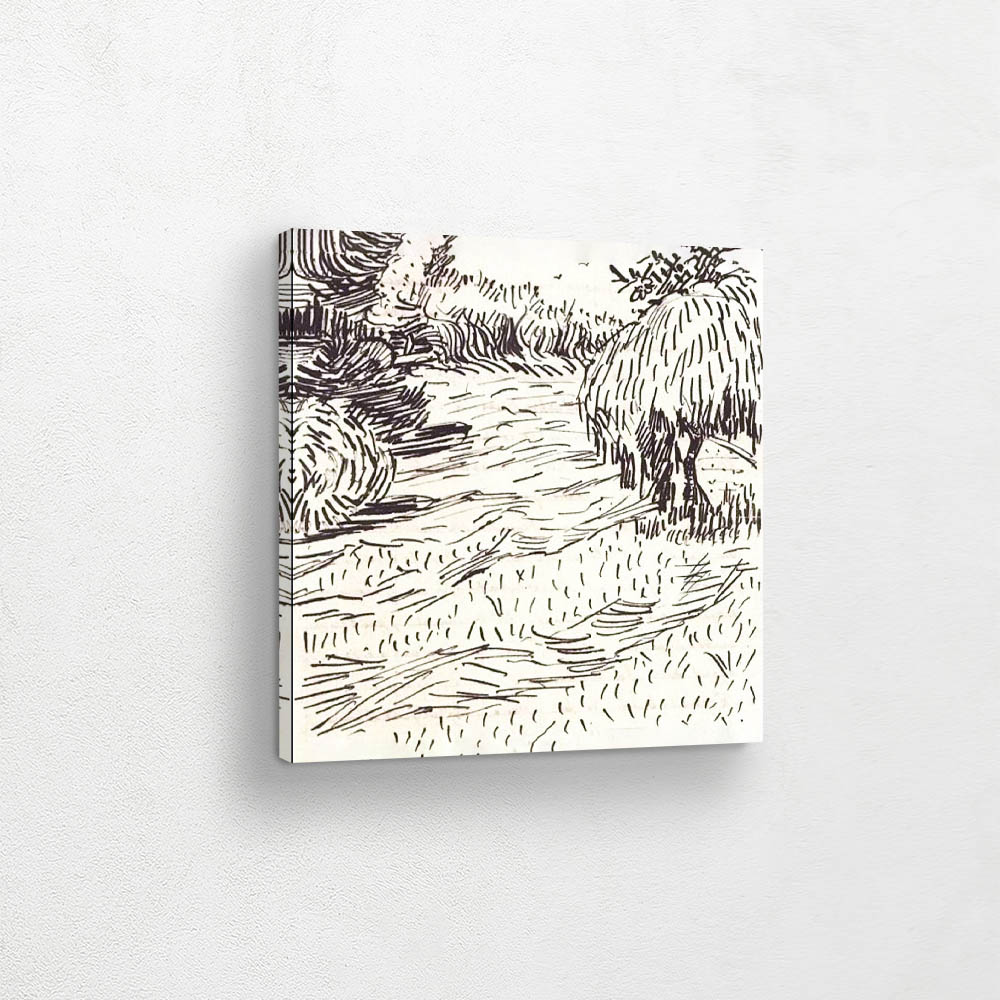 Newly Mowed Lawn with Weeping Tree