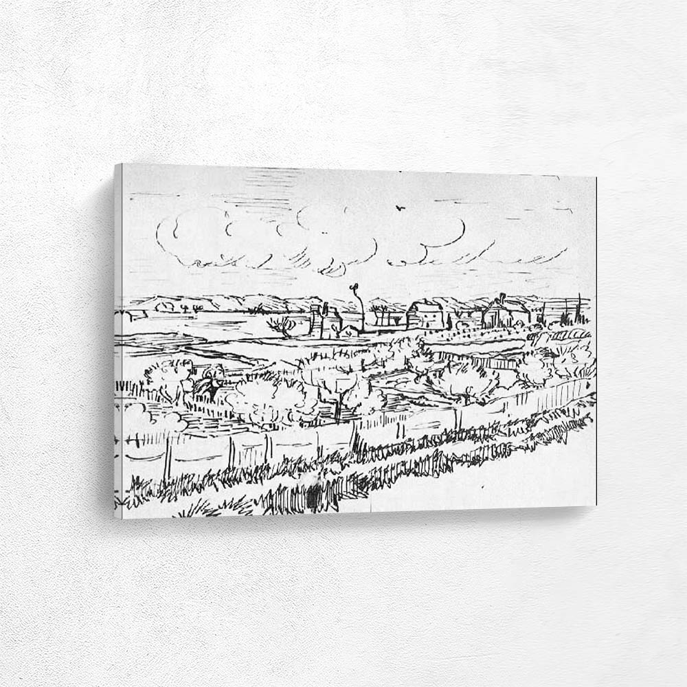 La Crau with Peach Trees in Bloom