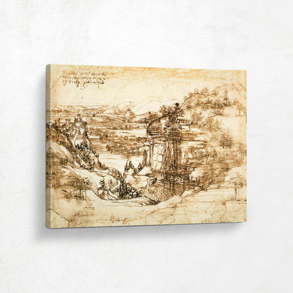 Arno Valley Landscape