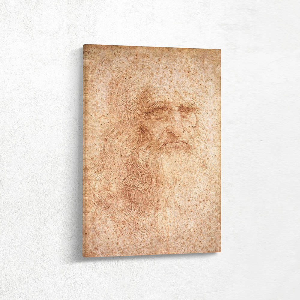 Self Portrait of da Vinci in Red Chalk Touched Up Self Portrait of da Vinci in Red Chalk Touched Up