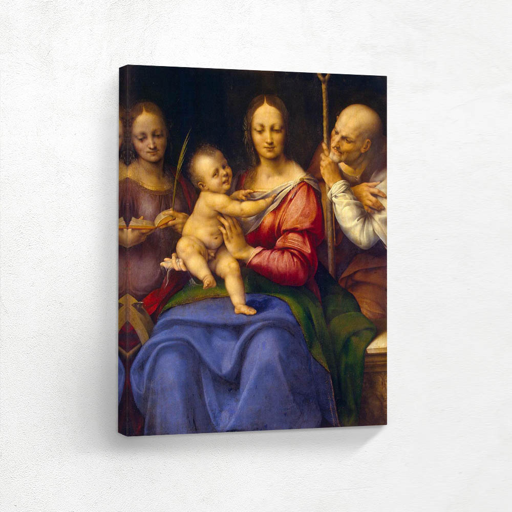 Holy Family with Saint Catherine
