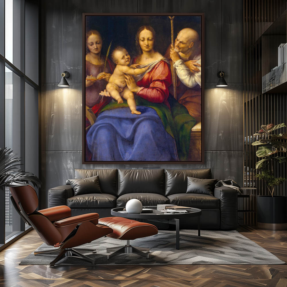 Holy Family with Saint Catherine - Image 3