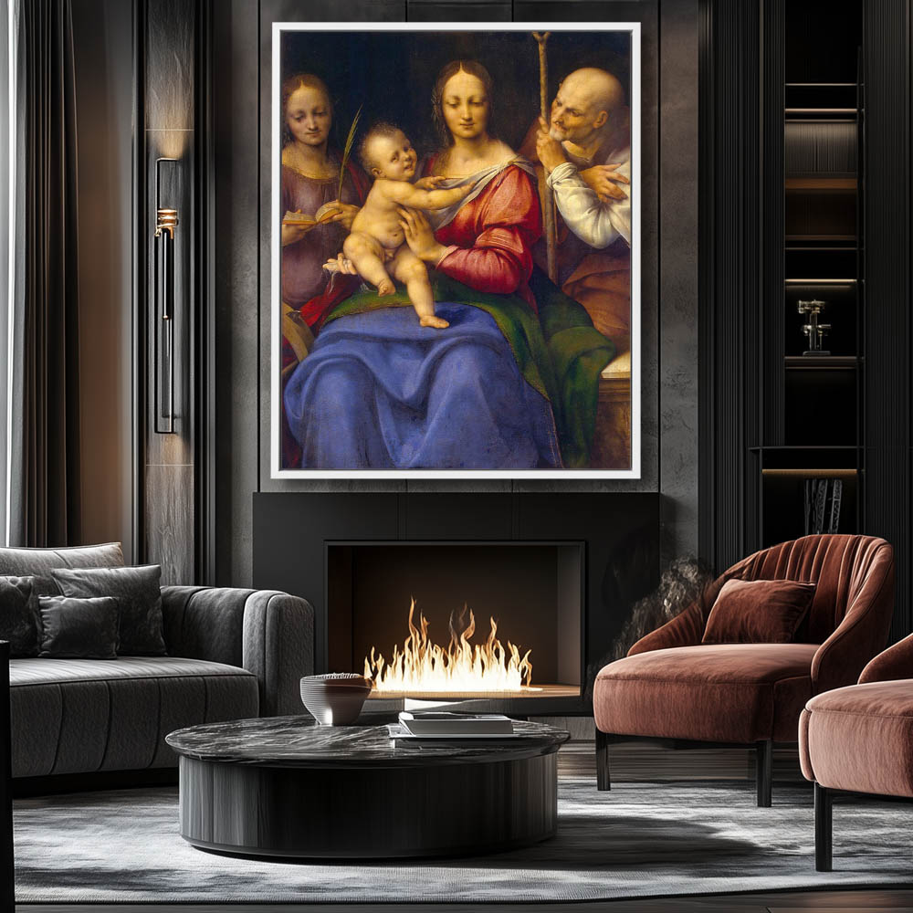Holy Family with Saint Catherine - Image 4