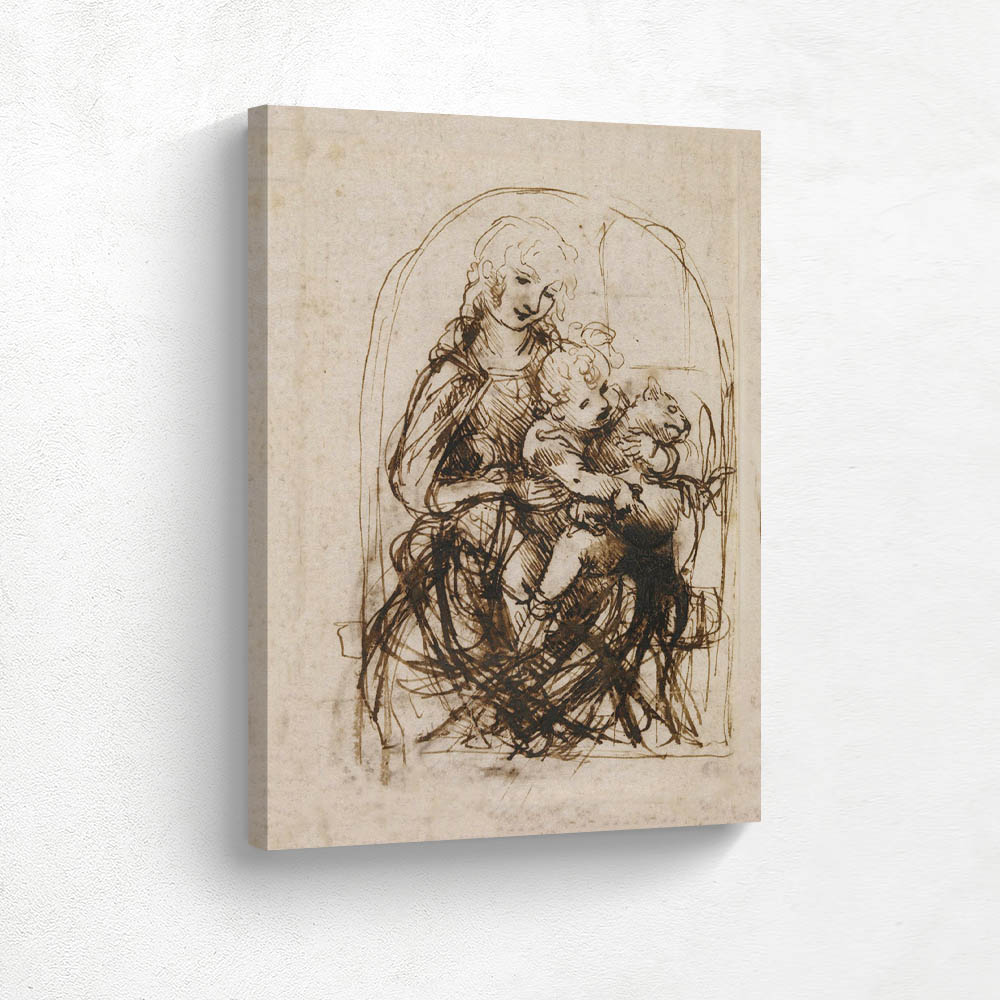 Study for the Madonna of the Cat