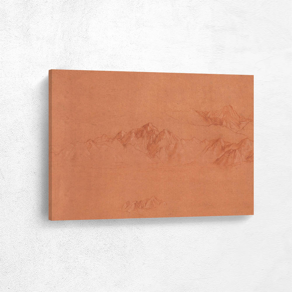 The Alps Seen from Milan