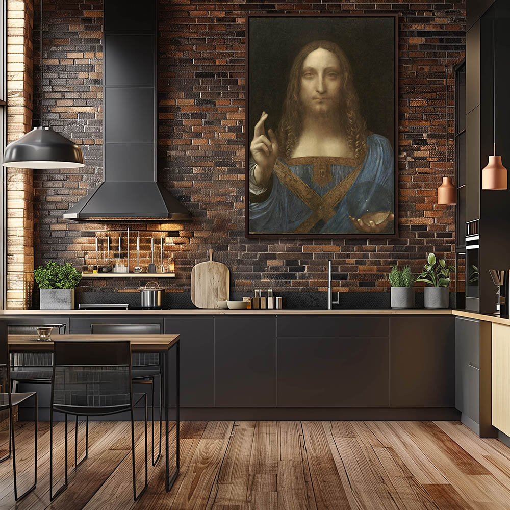 Salvator Mundi-Jesus Christ - Image 3